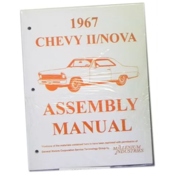 1967 Chevrolet Nova Chevy II Factory Assembly Manual