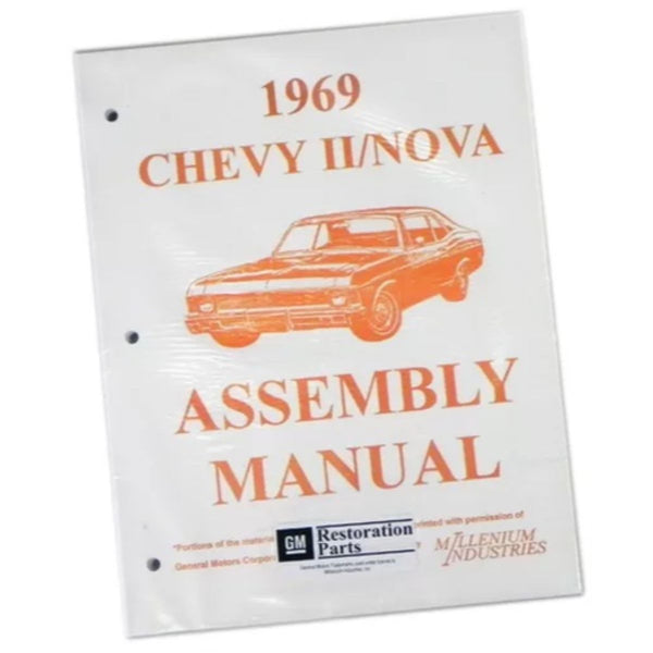 1969 Chevrolet Nova Chevy II Factory Assembly Manual