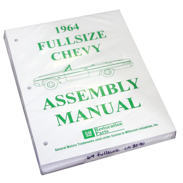 1964 Chevrolet Full Size Car Factory Assembly Manual