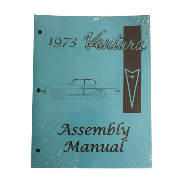 1973 Pontiac Ventura 1974 GTO Factory Assembly Manual