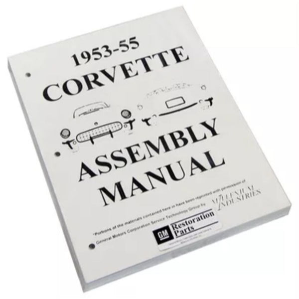 1953-55 Chevrolet Corvette Factory Assembly Manual