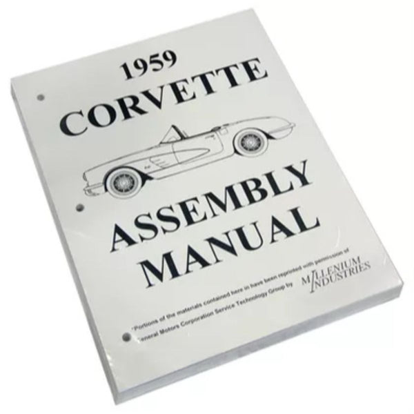 1959 Chevrolet Corvette Factory Assembly Manual