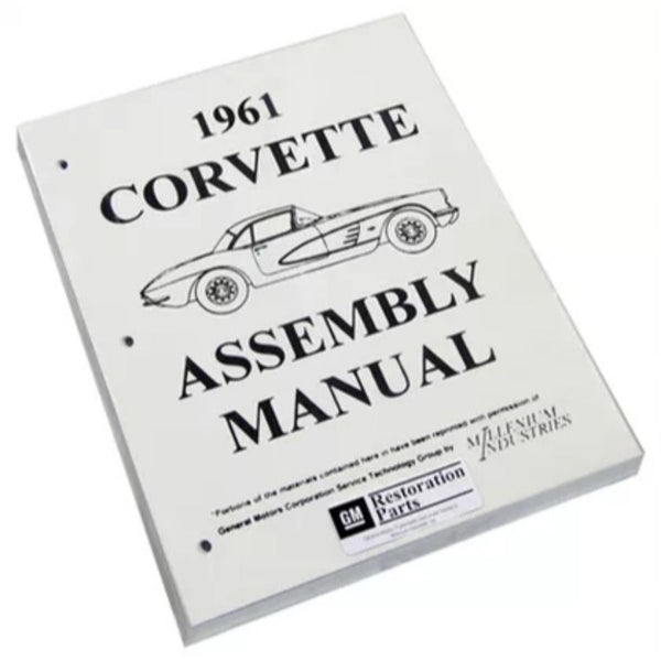 1961 Chevrolet Corvette Factory Assembly Manual