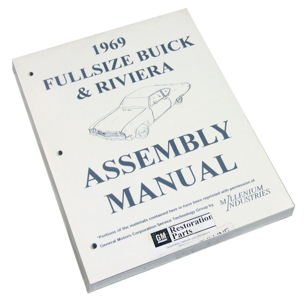 Factory Assembly Manual 1969 Buick Full Size / Riviera