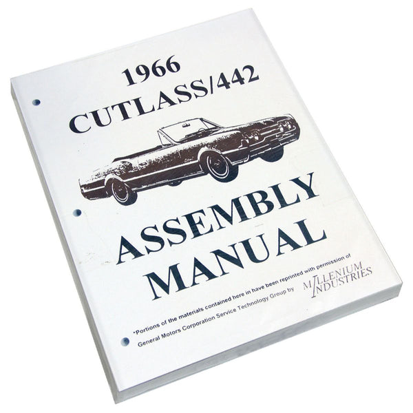 Factory Assembly Manual 1966 Cutlass
