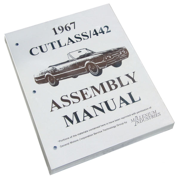 Factory Assembly Manual 1967 Cutlass