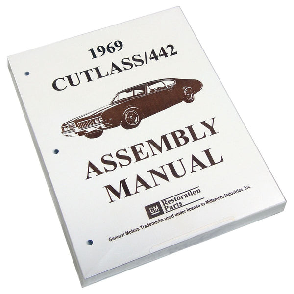 Factory Assembly Manual 1969 Cutlass