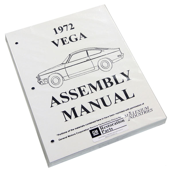 Factory Assembly Manual - 1972 Vega