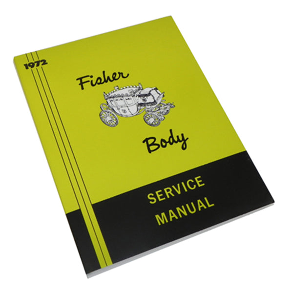 1972 Fisher Body All Models Service Manuals