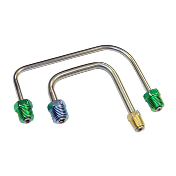 Generic Disc Brake Conversion Master Cylinder to Prop Valve Lines, Tin Steel