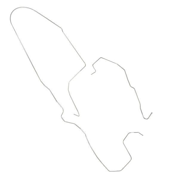 1979 Lincoln Mark V, Fuel Emission Line, 1/4, 2pc, OE Steel