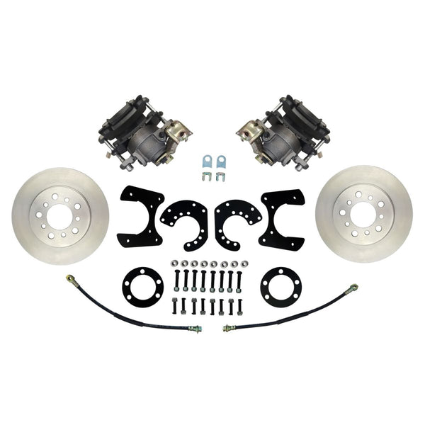 Mopar Rear Disc Conversion Kit w/Standard Rotors w/E-Brake Cable Brackets (Cables Sold Separately)