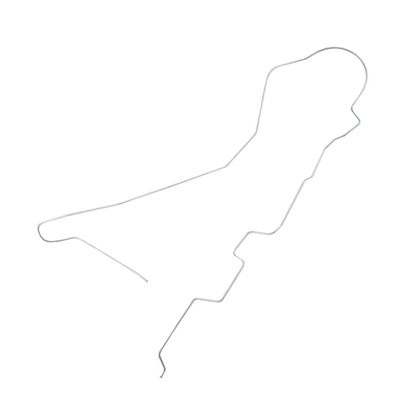 1965 Mercury Marauder Monterey Montclair Park Lane, 123" WB, 5/16" Main Fuel Line, 1pc, OE Steel