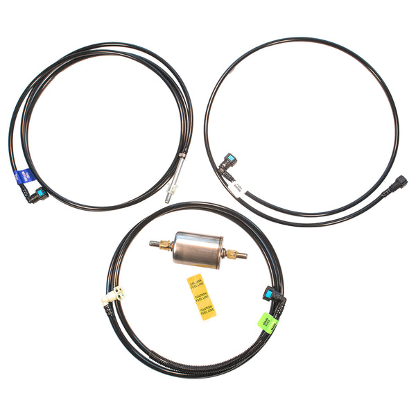 1997-05 Chevrolet GMC Blazer Jimmy Two Door Supply Return & Vapor Nylon Fuel Line Kit Filter Back