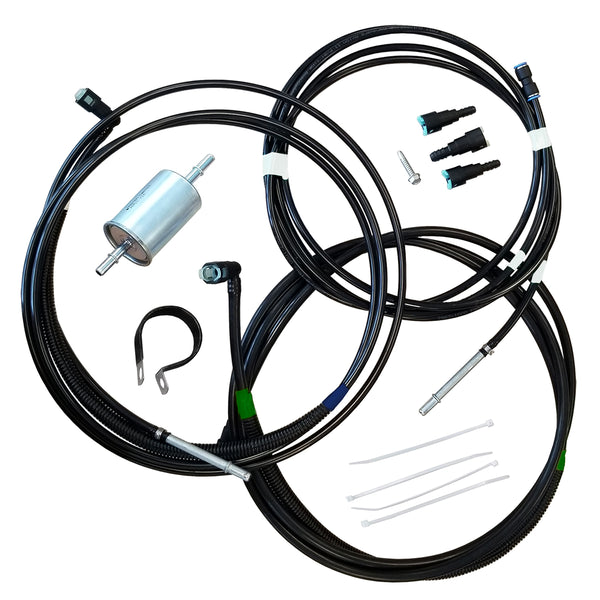 1997-04 Buick Regal 1998-99 Oldsmobile Intrigue 3.8L Non-SC Supply Return Vapor Nylon Fuel Line Kit