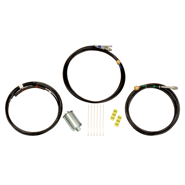 1992-97 Chevrolet GMC Suburban Excludes Diesel Supply Return & Vapor Nylon Fuel Line Kit Tank To Front