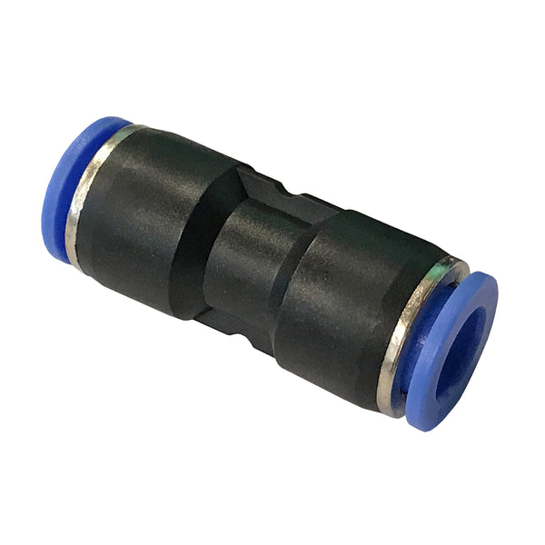 10mm 3/8" Black Nylon Fuel Injection Vapor or Return Gas Line Connection Coupler 1pc