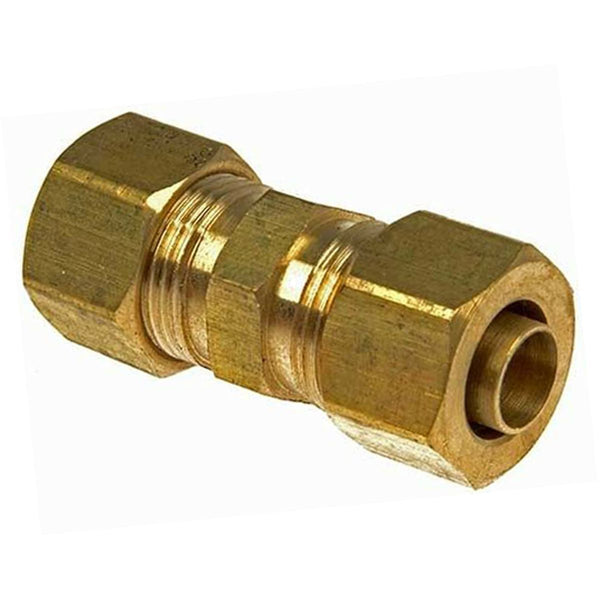 8mm Black Nylon Plastic Fuel Injection Tube to 5/16" Metal Fuel Line Union, 1pc