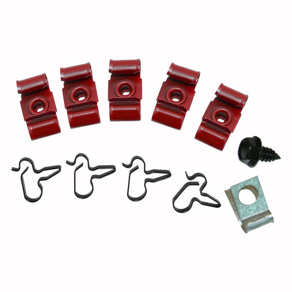 1967 GM Olds Cutlass 442 A-Body Brake Line Clip Kit 11pc