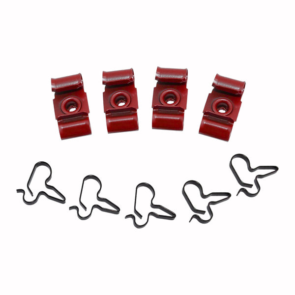1966 Oldsmobile Cutlass 442 A-Body Brake Line Clip Kit 9pc