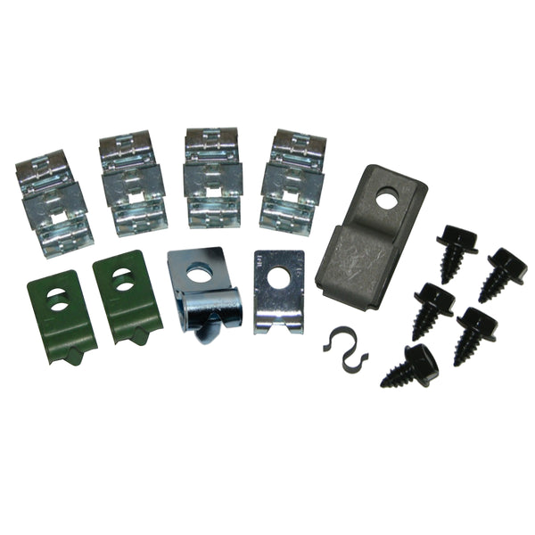 1970 Lansing Cars 442, W-30, W-31 Brake Line Clip Kit, 15pc