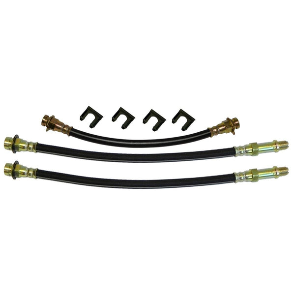 1959 Buick Full-size Front Drum / Rear Drum 3 hose Kit. This is for cars with factory drum brakes. 7 pc