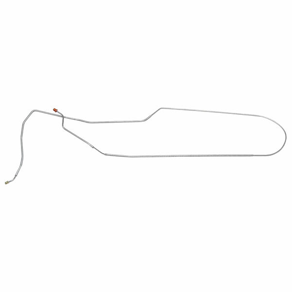 1969 Oldsmobile Cutlass Convertible 1/4" Front to Rear Brake Line 1pc, OE Steel