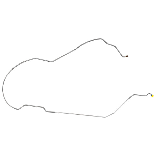 1971-72 Oldsmobile Cutlass 442 F85 Hardtop Power Or Manual Disc F to R Brake Line 1pc, OE Steel