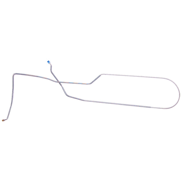 1971-72 Oldsmobile Cutlass 442 F85 Convertible Power Or Manual Disc F to R Brake Line 1pc, OE Steel