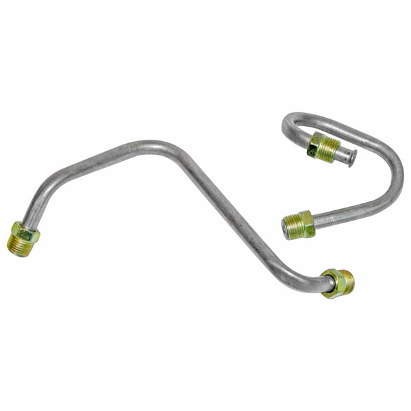 1971 Oldsmobile Cutlass 442 F85 455CID 4bbl (W-30 Only) Pump to Carb Lines 2pc, OE Steel