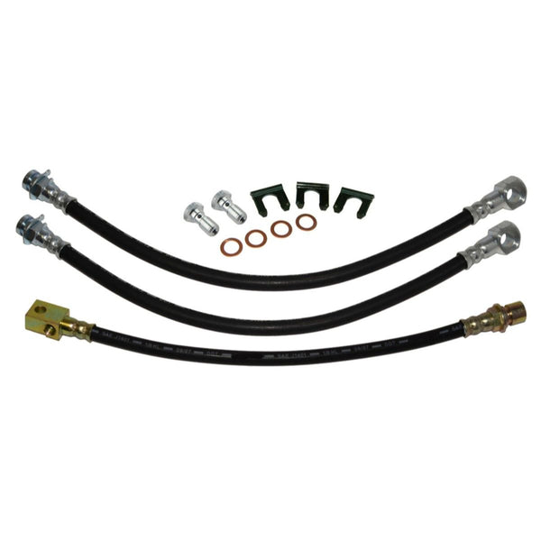 1976-78 Chevrolet Monte Carlo Front Disc 3 Brake Hose Kit 12pc