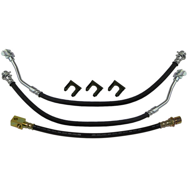 1981-86 Chevrolet / GMC K10/K20 Truck, Blazer, Jimmy, Suburban 4wd 1/2-3/4 Ton- Front Disc / Rear Drum 3 hose Kit. 6pc
