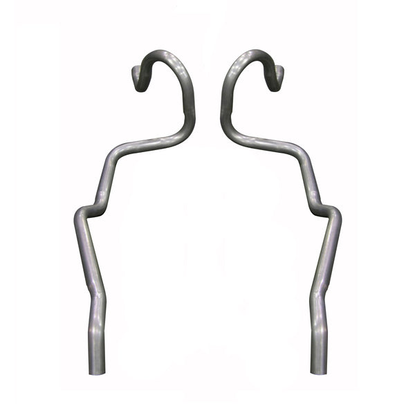 1970-72 Olds Cutlass/442/W-31 Stock 2" Tail Pipes, No Cut Out Bumper