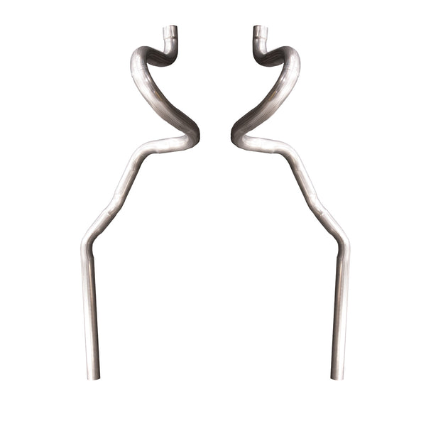 1970-72 Olds Cutlass 442 W-31 2-1/4" Tail Pipes With Cut Out Bumper