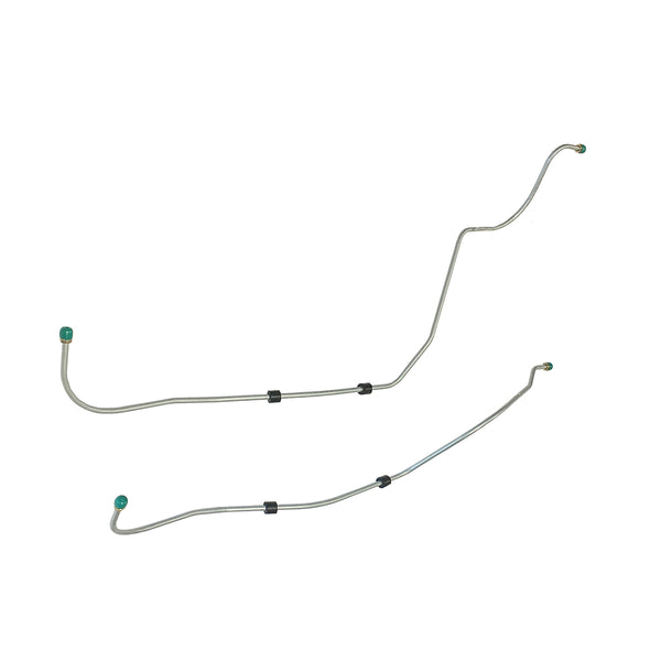 1956 Oldsmobile Ninety-Eight/Super 88 Jetaway 3/8" Trans Cooler Lines 2pc, OE Steel
