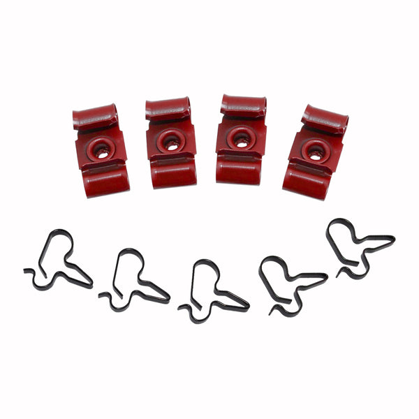 1964-65 GM Pontiac GTO Grand Prix A-Body Brake Line Clip Kit 9pc