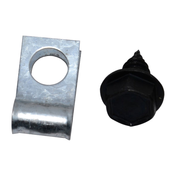 1964-65 GM Pontiac GTO A-Body Fuel Line Clip Kit 3/8" - No Fuel Return Line 2pc