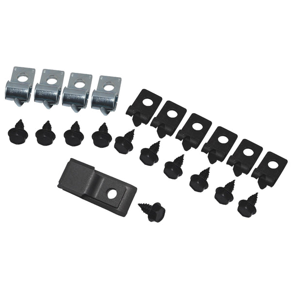 1970 GM Pontiac GTO A-Body Fuel Line Clip Kit 3/8" w/Return Line 22pc