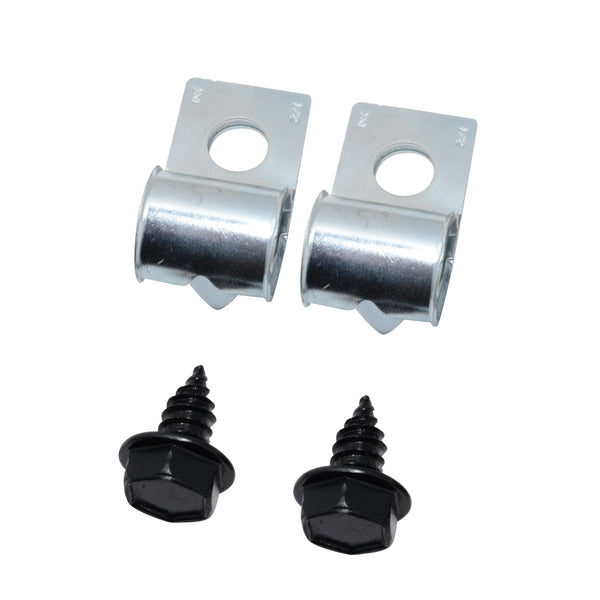 1970 GM Pontiac GTO A-Body Fuel Line Clip Kit 3/8" No Return Line 4pc