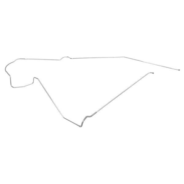 1970-71 Plymouth Duster Valiant Demon 108" WB 5/16" Main Fuel Line 1pc, OE Steel