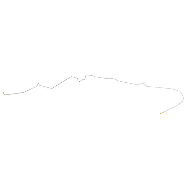 1970-71 Plymouth Duster Valiant Demon 108" WB 3/8" Main Fuel Line 1pc, OE Steel