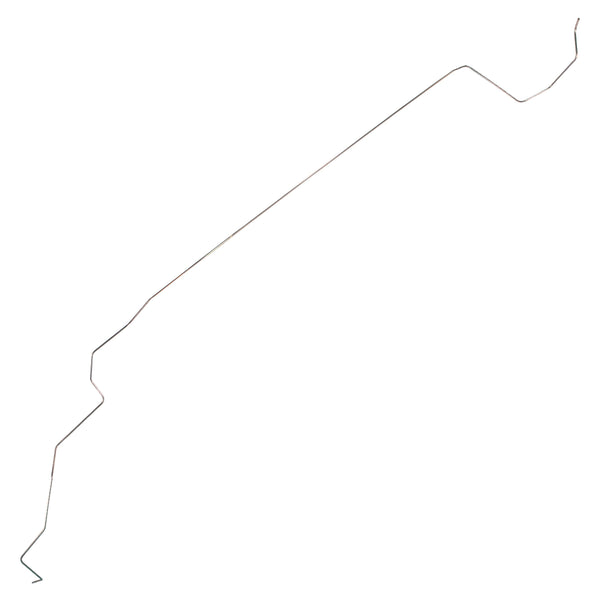 1961-62 Pontiac Bonneville 124" WB Tank to Pump 1/4" Fuel Return Line 1pc, OE Steel