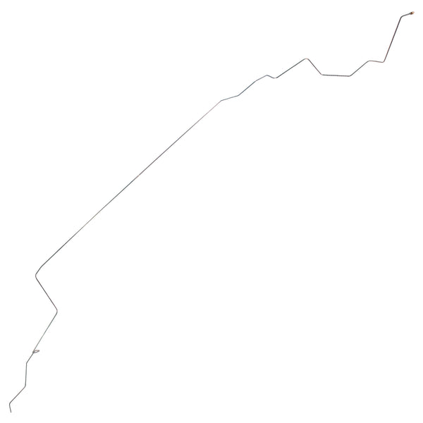 1963-64 Pontiac Bonneville Tank to Pump 1/4" Fuel Return Line 1pc, OE Steel