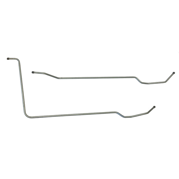 1963-64 Pontiac Bonneville Jetaway (w/o Fittings) 3/8" Trans Cooler Lines 2pc, OE Steel