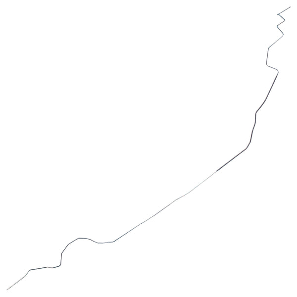 1965 Pontiac Catalina 1/4" Fuel Return Line 1pc, OE Steel