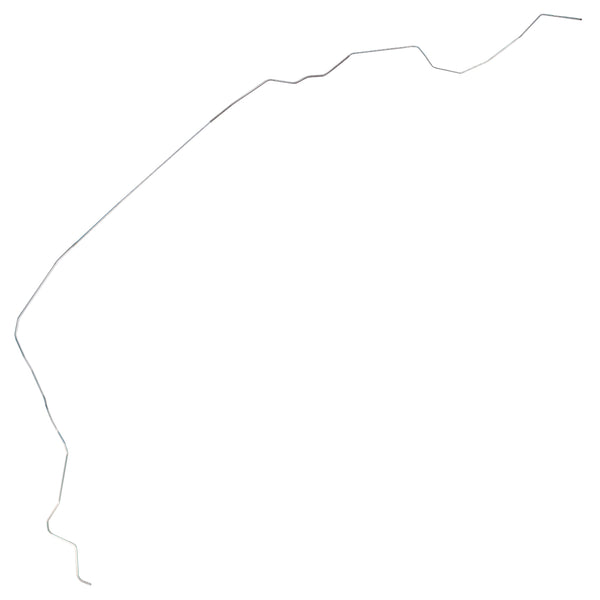 1969 Pontiac Catalina Hardtop Tank to Pump 1/4" Fuel Return Line 1pc, OE Steel