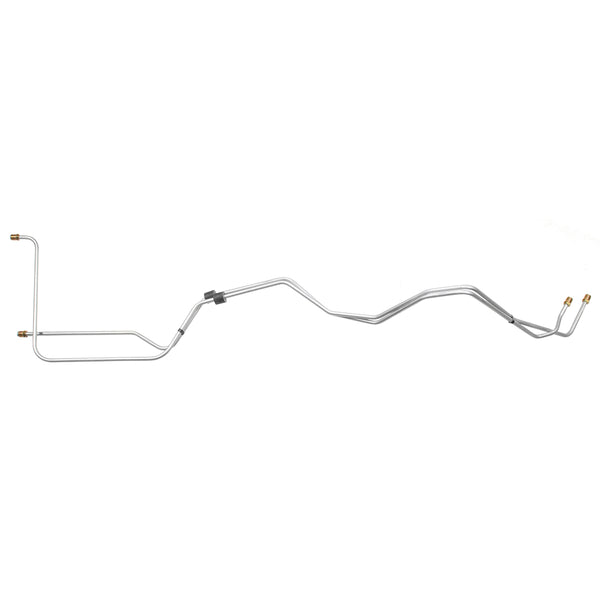 1969-70 Pontiac Catalina w/AC T350/400 Trans Cooler Lines 2pc, OE Steel