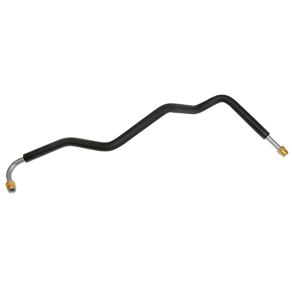 1973-74 Pontiac Firebird Formula TA SD 455CID 4bbl 3/8" Pump to Carb Line With Black Insulation, OE Steel