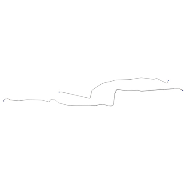 1978-79 Pontiac Firebird TA w/Oldsmobile 403CID (PS Routing) 5/16" Fuel Vapor Lines 2pc, OE Steel