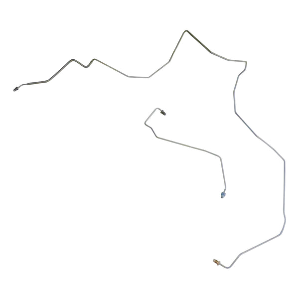 1990-96 Pontiac Grand Prix Four-Door Four-Wheel Disc w/o ABS 3/16" Right & Left Front Brake Lines 2pc, OE Steel
